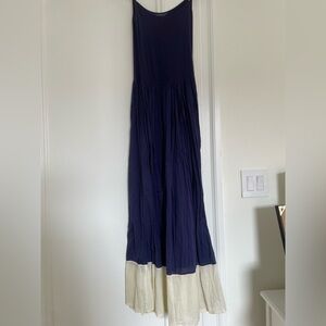 French Connection Navy Maxi Dress, Size 2